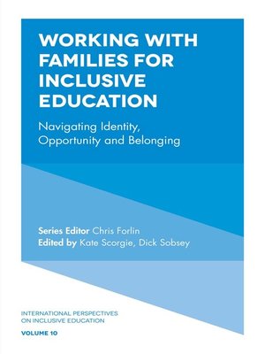cover image of Working with Families for Inclusive Education